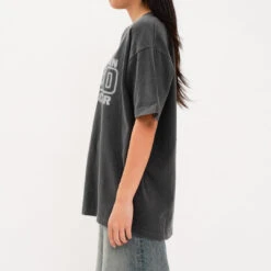 S.F.CISCO Print T-shirts / Charcoal - J.J. Mercer -Ki:ts Shop chacoal 2