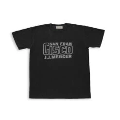 S.F.CISCO Print T-shirts / Charcoal - J.J. Mercer