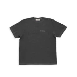 Back Logo Print T-shirts / Charcoal - J.J. Mercer