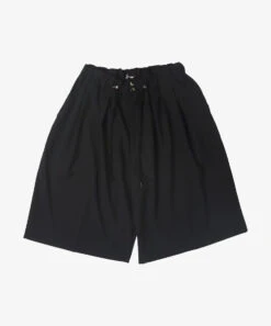 Circular Short Pants / Black - Sillage