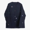Crew Cardigan Recycled Down / Navy - Sillage -Ki:ts Shop crewcardiganrecycleddownnavyfront