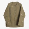Crew Cardigan Recycled Down / Olive - Sillage