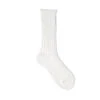 Cased Heavy Weight Plain Socks / White - Decka