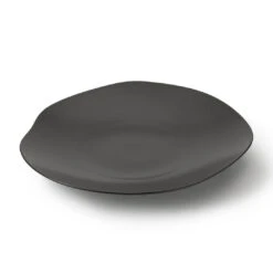 Feuille Plate / 29cm Matte Black - Miyama X Metaphys