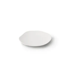 Feuille Plate / 17cm Matte White - Miyama X Metaphys