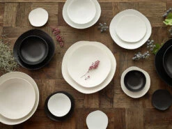 Feuille Bowl / 21cm Matte White - Miyama X Metaphys -Ki:ts Shop feuille plate 2 990e49a4 515f 47b4 9ba8 1210415c8b18