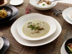 Feuille Bowl / 27cm Matte White - Miyama X Metaphys -Ki:ts Shop feuille plate 4 a12aab45 2bf8 404e 9855 4351d0d76399