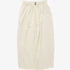 French Terry Circular Pants / Ivory Natural - Sillage -Ki:ts Shop frenchterrycircularpants ivory front