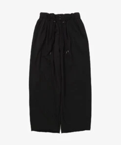 French Terry Circular Pants / Black - Sillage