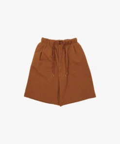 French Terry Circular Short Pants / Brown - Sillage