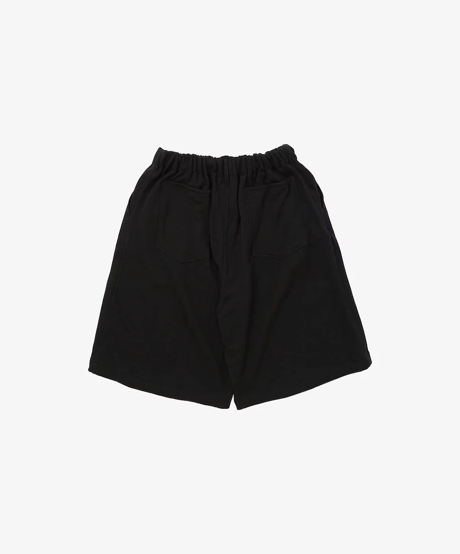French Terry Circular Short Pants / Black - Sillage 4 French Terry Circular Short Pants / Black - Sillage - Image 2