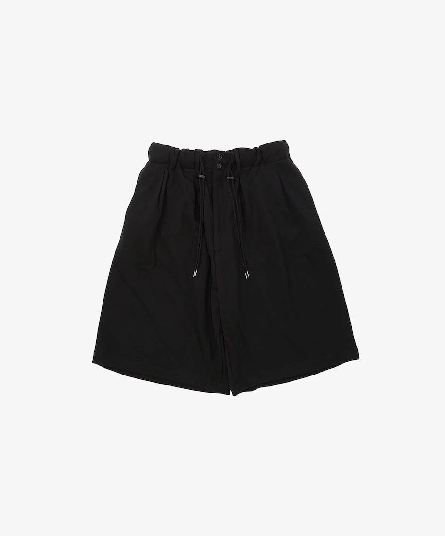 French Terry Circular Short Pants / Black - Sillage 3 French Terry Circular Short Pants / Black - Sillage