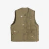Gilet In Recycled Down / Olive - Sillage