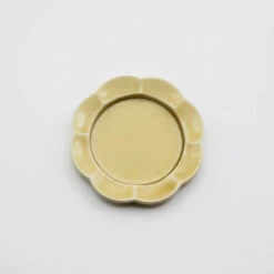 Hibi Seto Flower Tray (Incense Holder) / Kiesto Yellow - Hibi