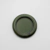 Hibi Seto Round Tray (Incense Holder) / Oribe Green - Hibi -Ki:ts Shop hibiroundsetotray green 01 SQ1080