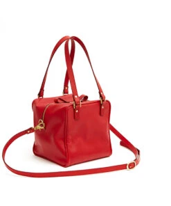 Cube Bag Soft - M / Cherry Red - (ki:ts)