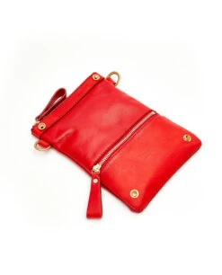 Fold Purse With Shoulder Strap / Cherry Red- (ki:ts) -Ki:ts Shop image 08b82c92 27b5 4607 9ffa eda4eaa7961a