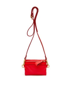 Fold Purse With Shoulder Strap / Cherry Red- (ki:ts) -Ki:ts Shop image 15956c4f 12b5 4988 8b8f b3f8d3cd6949