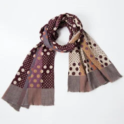 Pools Of Light Scarf / Wine - NUNO