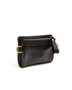 Fold Purse With Shoulder Strap / Black - (ki:ts) -Ki:ts Shop image 469ea43a 477b 4942 ad84 1d83375d6d40