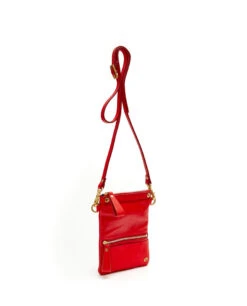 Fold Purse With Shoulder Strap / Cherry Red- (ki:ts) -Ki:ts Shop image 48acfff8 f1e5 46ad 9570 47781218d005