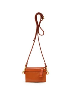 Fold Purse With Shoulder Strap / Caramel - (ki:ts) -Ki:ts Shop image 6372352f 4c6c 4d48 8bec 1dd0078a1a5a