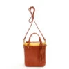 SQ Hand Bag With Pouch / Tan - (ki:ts)