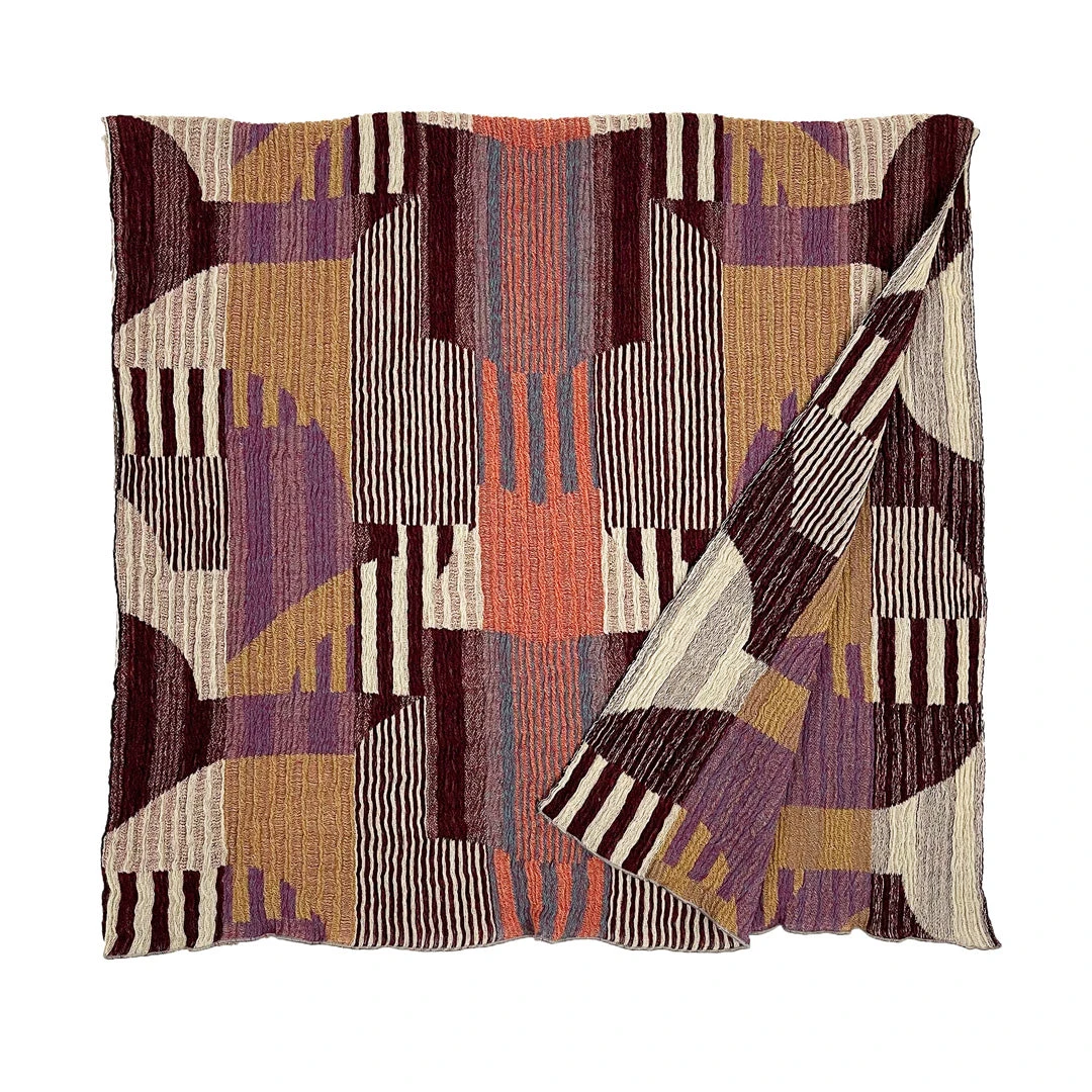 Roof Scarf / Wine - NUNO 4 Roof Scarf / Wine - NUNO - Image 2