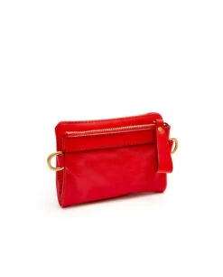Fold Purse With Shoulder Strap / Cherry Red- (ki:ts) -Ki:ts Shop image 7b679891 6722 4af0 9979 5eb71891046a
