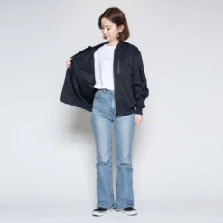 Light MA-1 (Bomber Jacket) / Dark Navy - WWS -Ki:ts Shop image 81498b5a 628a 4e4d 9c16 18c617ca78f3