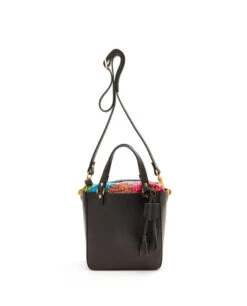 SQ Hand Bag With Pouch / Black - (ki:ts)