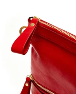 Fold Purse With Shoulder Strap / Cherry Red- (ki:ts) -Ki:ts Shop image 8f1c9881 59a6 4af7 916f 6dfc25e66ab3