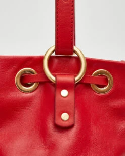 Drawstring Bag With 2 Way Shoulder Strap - S / Cherry Red- (ki:ts) -Ki:ts Shop image a0b9821b dd49 4397 a99b 647b4ee4dd7e