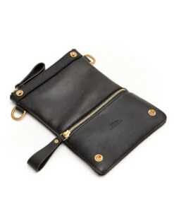 Fold Purse With Shoulder Strap / Black - (ki:ts) -Ki:ts Shop image b06ba41a c5aa 4a6e 9fc2 544c6dc50d73