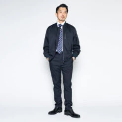 Light MA-1 (Bomber Jacket) / Dark Navy - WWS -Ki:ts Shop image b1b05316 1c1c 488e bc55 f1e76ed96292