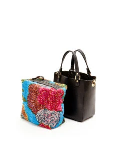 SQ Hand Bag With Pouch / Black - (ki:ts) -Ki:ts Shop image be2a8a59 8caa 43f8 b2f9 ce2656e704fa
