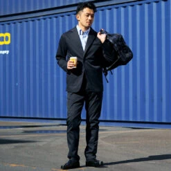 Full Length Straight Trousers / Dark Navy - WWS -Ki:ts Shop image cc143dcd a51b 418e 8eed 01ed356bcceb