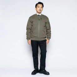 Padded MA-1 (Bomber Jacket) / Olive - WWS -Ki:ts Shop image d6c731b9 a501 4e7b 8cc5 50fb7337fb5c