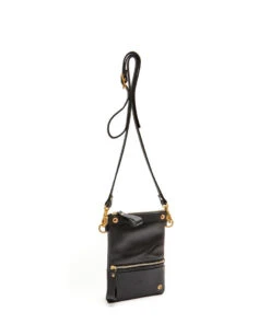 Fold Purse With Shoulder Strap / Black - (ki:ts) -Ki:ts Shop image dd0e3088 4731 4613 bbf5 42768c7a0e52