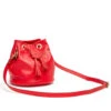 Drawstring Bag With 2 Way Shoulder Strap - S / Cherry Red- (ki:ts) -Ki:ts Shop image e5669426 339b 4e0a be61 e23ea167a61f