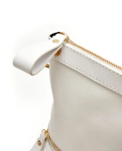 Fold Purse With Shoulder Strap / White - (ki:ts) -Ki:ts Shop image e8762aaa bfc2 40e6 a20b 7910d4e60108