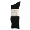 Mino Washi Socks / Black - Matsuhisa Eisuke Kamiten