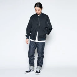 Light MA-1 (Bomber Jacket) / Black - WWS -Ki:ts Shop image ee785a2d 8a91 41aa aa83 fad7664e654c