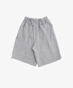 Loop Wheel Circular Short Pants - Sillage -Ki:ts Shop loopwheelcircularshortpantsback