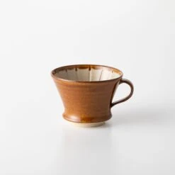 Mashiko Coffee Dripper Server Set / Brown - Sayado Wadagama -Ki:ts Shop mashiko 4