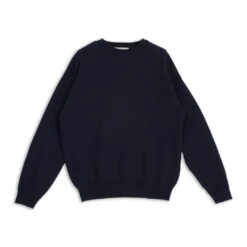 Back Logo Print Sweat / Navy - J.J. Mercer