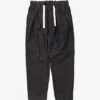 Pantalon Baggy Black Denim One Wash - Sillage -Ki:ts Shop pantalonbaggyblackdenimonewash front