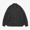 Re-engineered Overshirt / Anthracite - Sillage -Ki:ts Shop re engineeredovershirtanthracitetwill black front