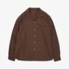 Re-engineered Overshirt / Brown - Sillage -Ki:ts Shop re engineeredovershirtanthracitetwill brwon front