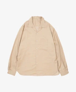 Re-engineered Overshirt Twill / Beige - Sillage